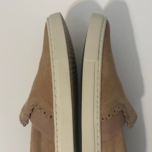 Frye Women’s Ivy Scallop Sneakers Slip On Shoe Pale Blush Size 6.5 M - Picture 10 of 17